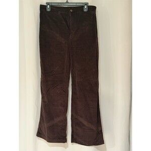J.Crew Pants Womens Size 31 Brown High Rise Straight Leg Patch Pockets